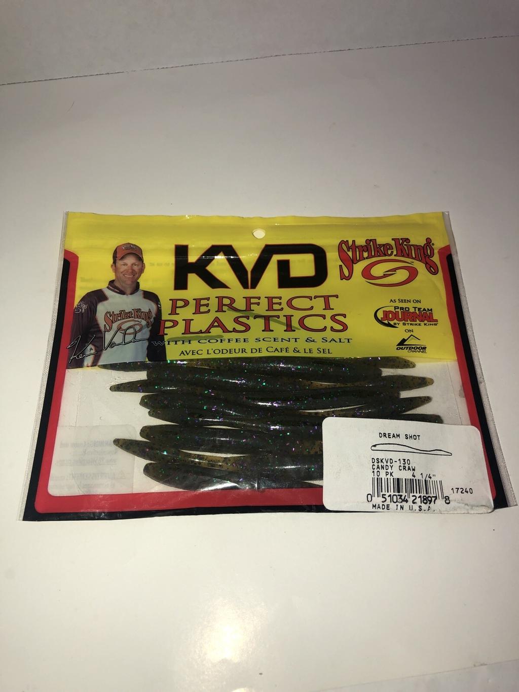 NEW STRIKE KING Perfect Plastics KVD Dream Shot (4 1/4") SHIPS N 24HRS - Image 12