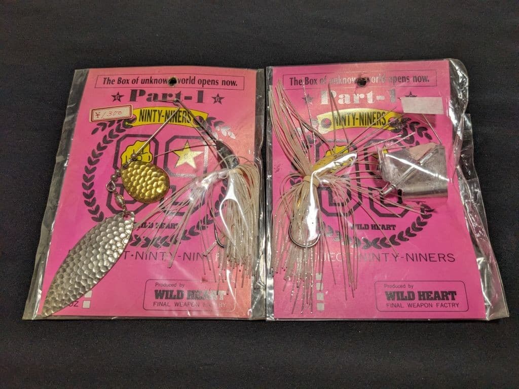Wild Heart 99 Ninety Niner's Spinnerbait Buzzbait 3/8oz Set of 2 Near Mint4 - Image 1