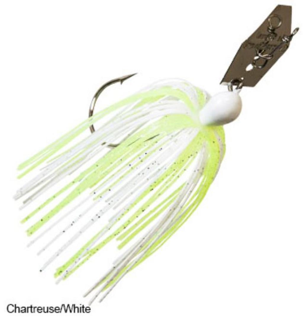 Zman Chatterbait 1/4 oz Sinking Lure Chart White (0027) - Image 5