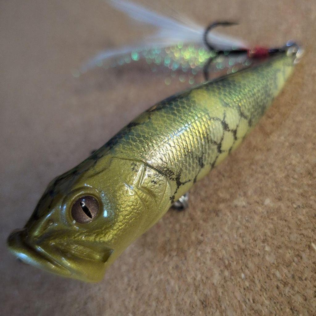 Megabass PopX ⑨ Topwater Lures 4-Piece Set Limited Edition Snake and AB Series - Image 10