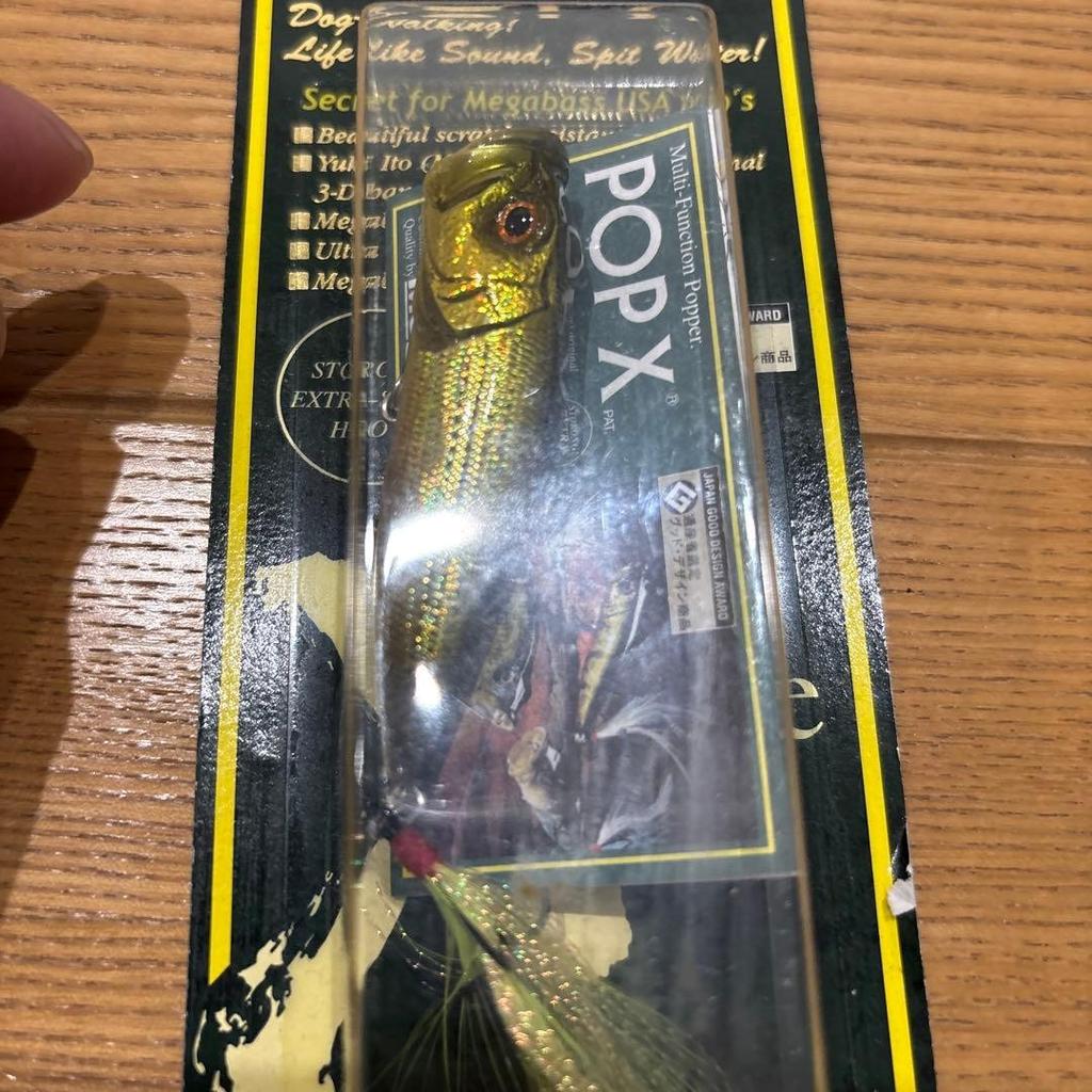 Megabass POP X Topwater Lure Dorado Multi-Function Buzzbait Used - Image 8