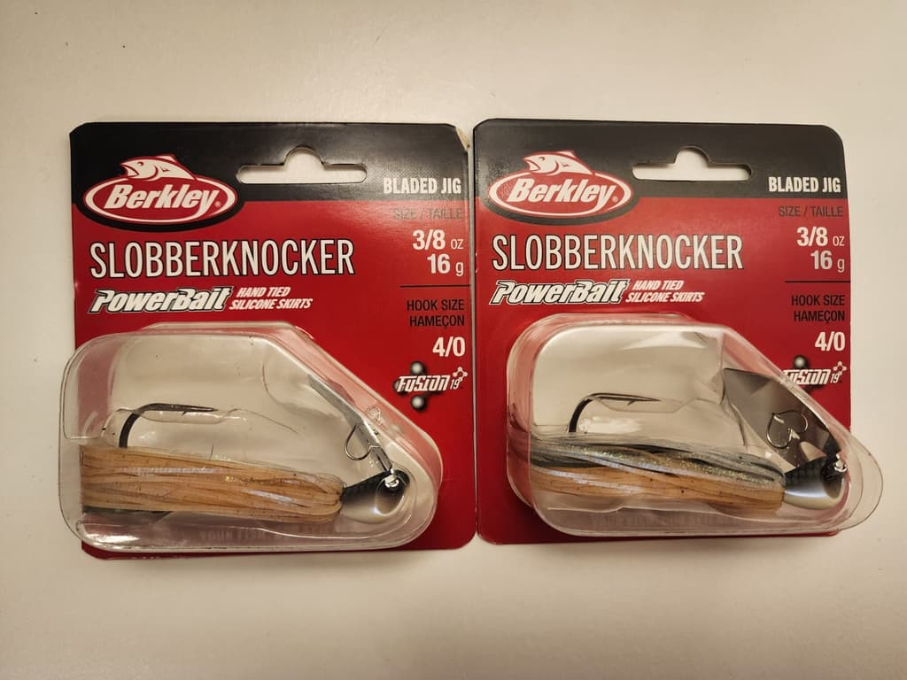 Slobberknocker / Buzzbait Berkley 2-PACK 3/8 oz. Herring Color NEW! - Image 1