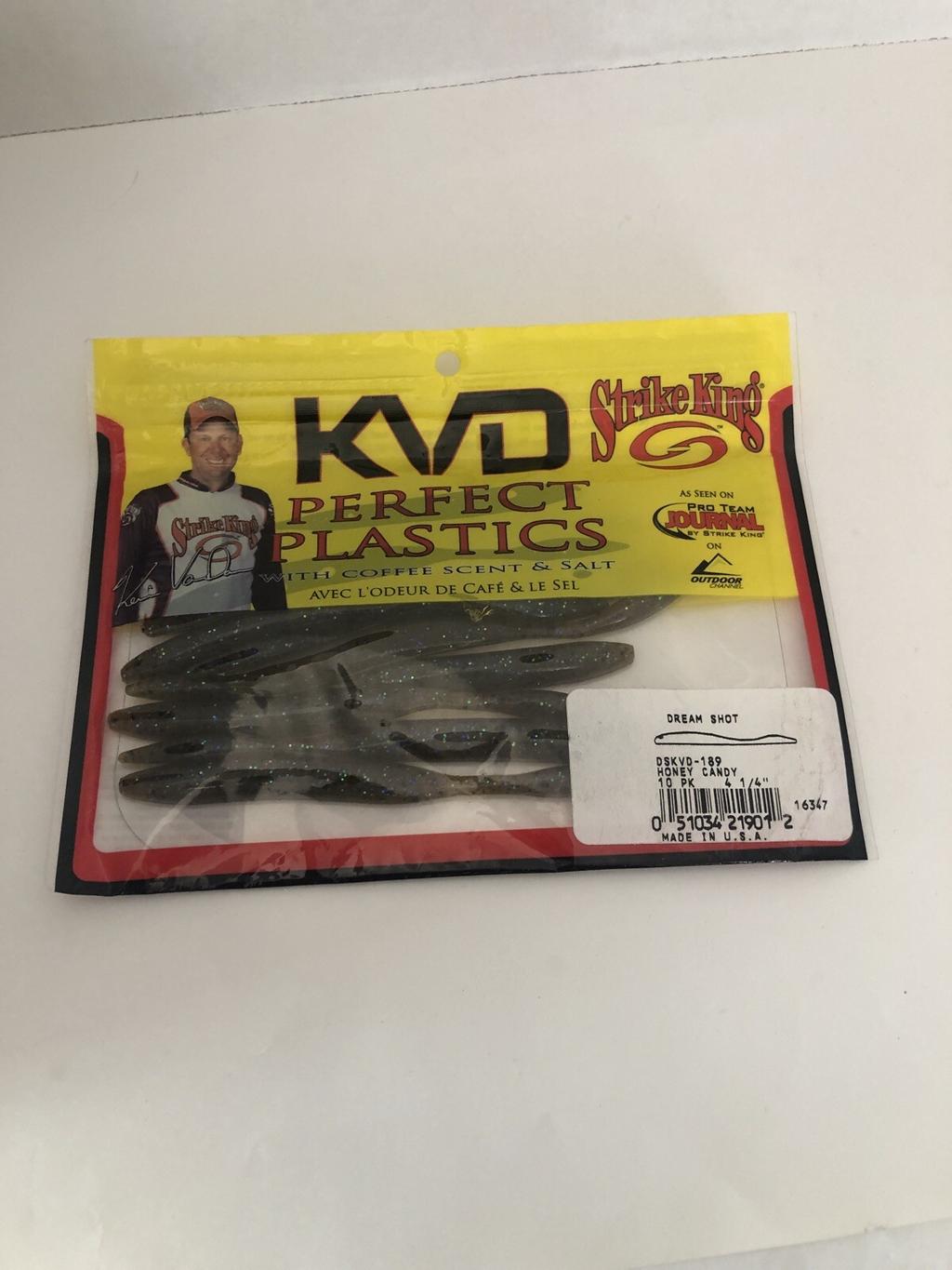 NEW STRIKE KING Perfect Plastics KVD Dream Shot 4 1/4" SHIPS N 24HRS - Image 2