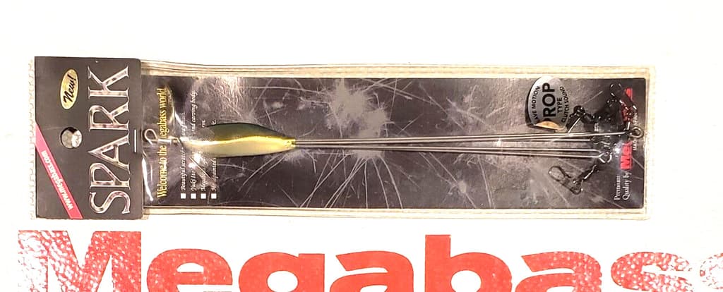 WOW! Megabass SPARK RIG Umbrella RIG "BLUE BACK LIME CHART " WAVE MOTION PROP - Image 2