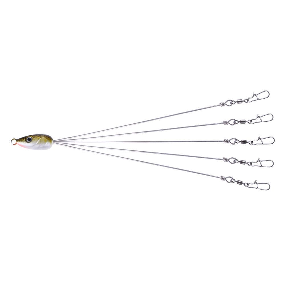 5pcs Alabama Rigs 5 Arms Umbrella Rig Fishing Lure 18cm Fish Bait Kit Tackle - Image 15