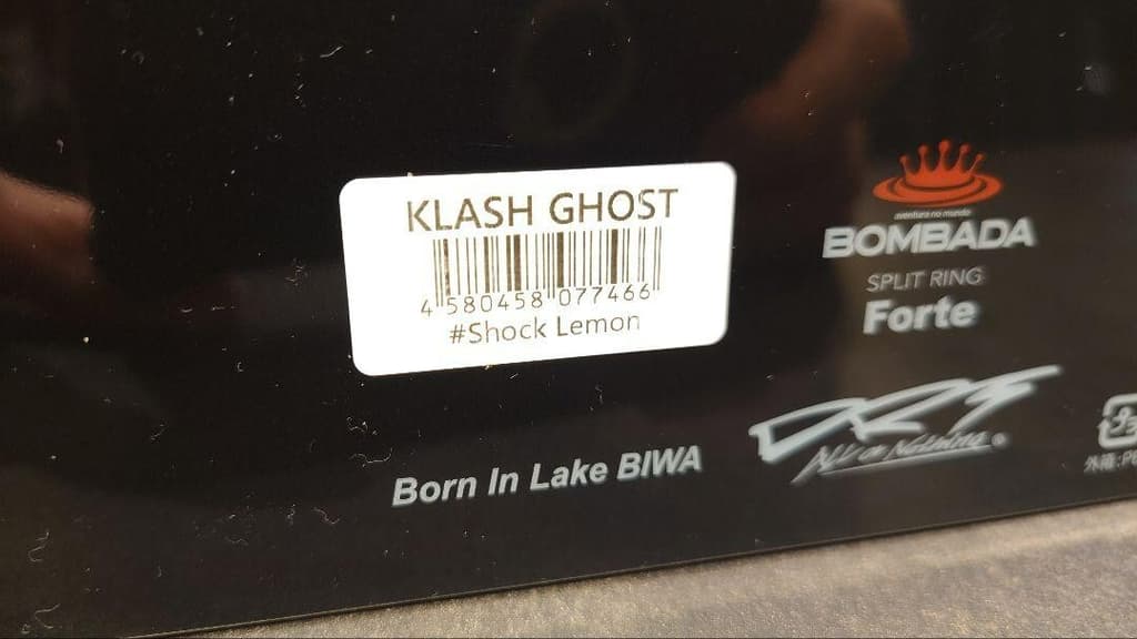 DRT KLASH GHOST SHOCK LEMON Japanese Fishing Lure - Image 2