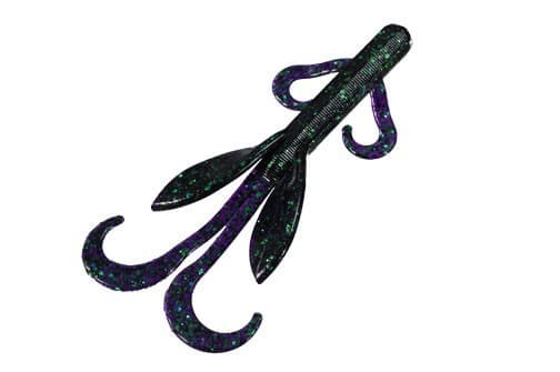 Strike King KVD Game Hawg 4'', June Bug 8pk Lot of 4 Packs - Image 1