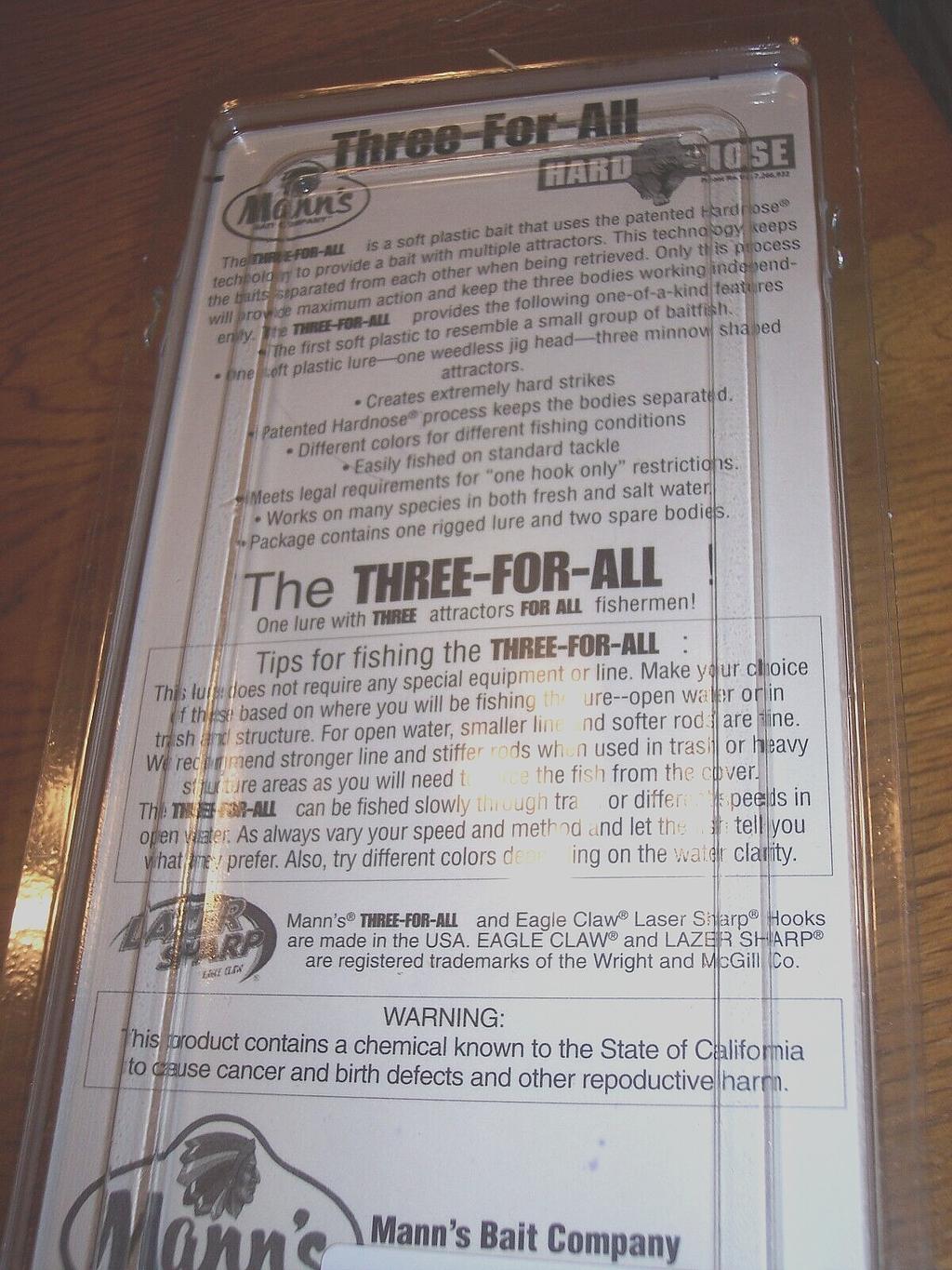 Manns Baitfish Minnow Umbrella Rig Q Paddler Weedless Shad Hardnose Discontinued - Image 9