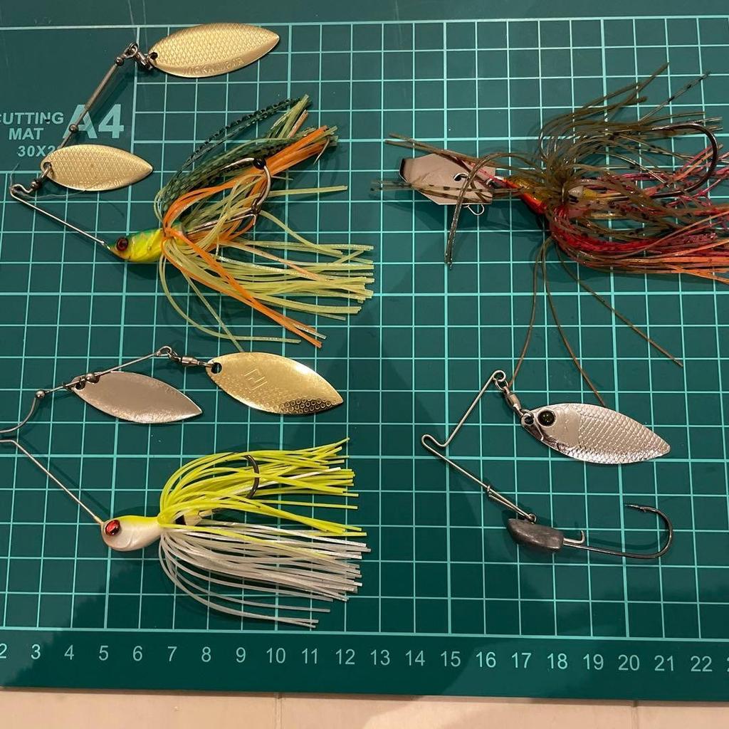 Jackson, Raid Japan, Depth, Mibro Spinnerbait Set, Hard Lure, Fishing Gear - Image 1