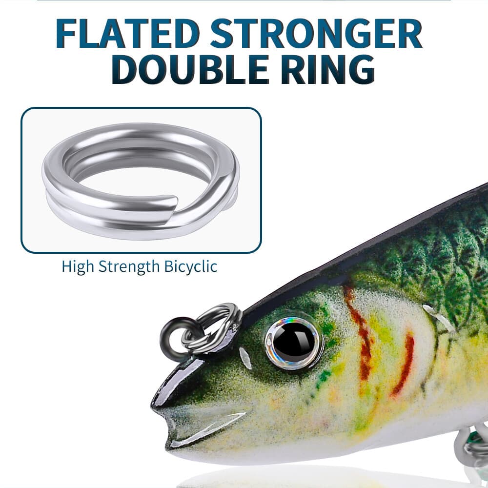 6PCS 21.5g Multi Jointed Bait 8-Segment Fishing Lures Swimbait Bionic Wobbler - Image 7