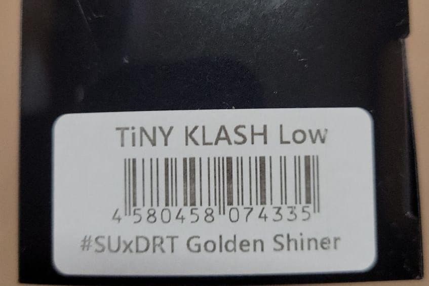 SU × DRT TINY KLASH Golden Shiner Color  2oz Big Swimbait Low Float Limited JP - Image 9