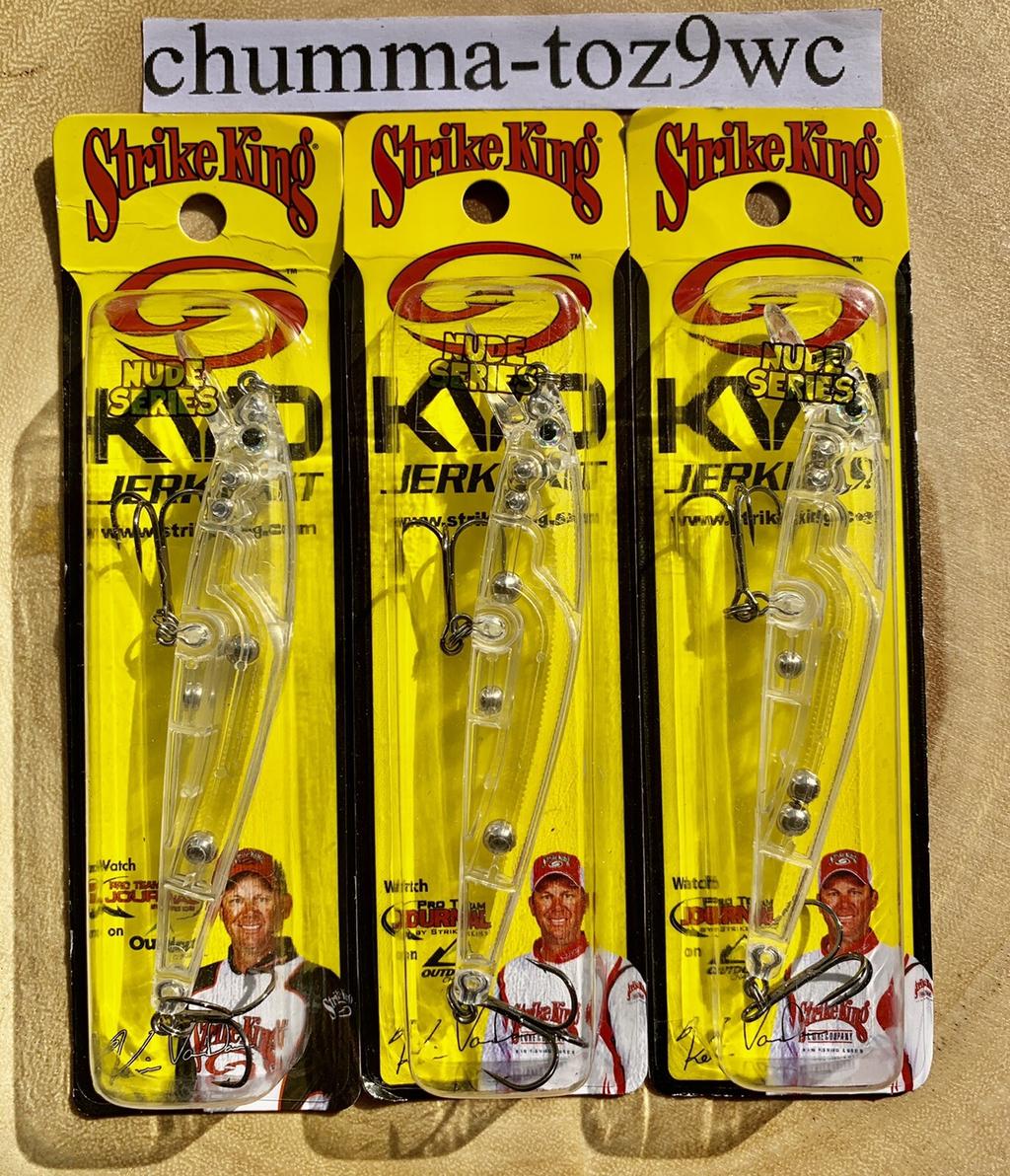 KVDJ200 (Lot Of 3) Suspending Jerkbaits, Strike King, Bass Fishing! NWT! - Image 7