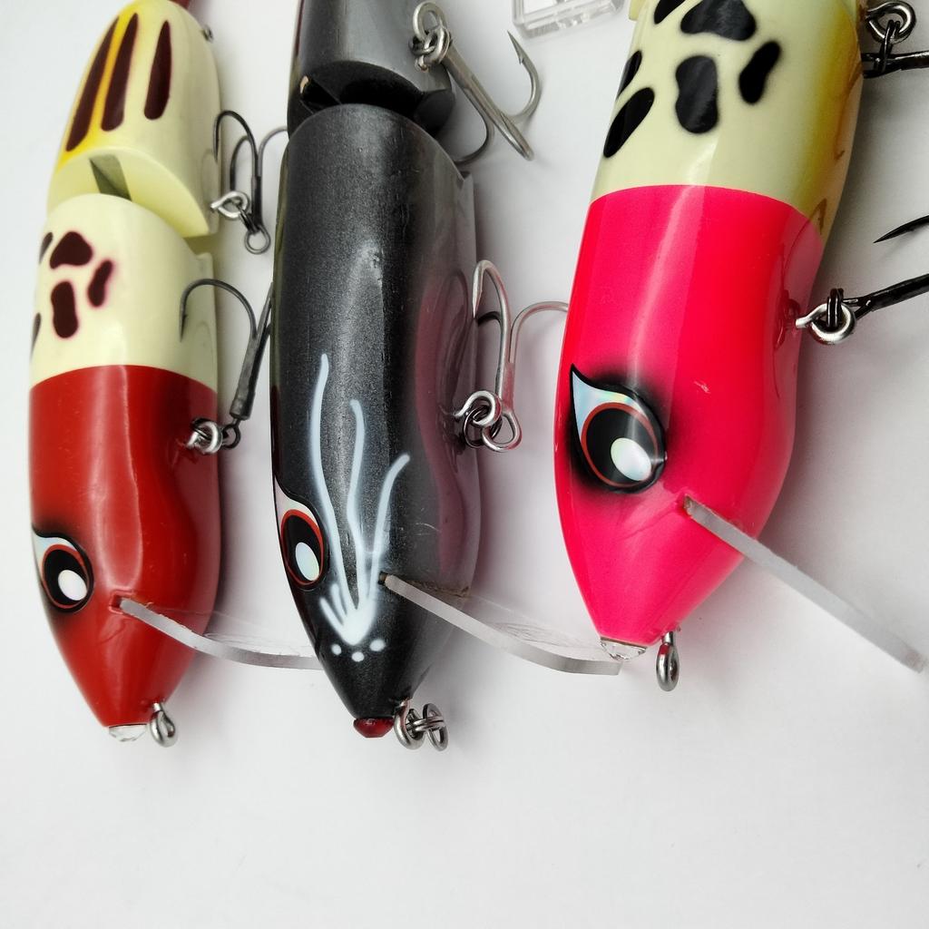 3 Lot Signal SIGRAT rare fishing lure HTF discontinued JDM topwater swimbait JPN - Image 3