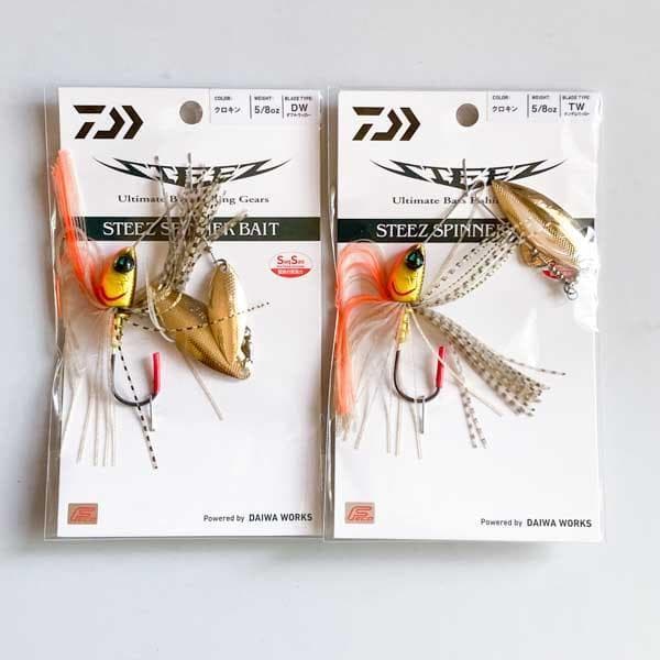 Daiwa Steez Spinnerbait 5/8Oz Dw Tw 2 Pieces Kurokin - Image 1