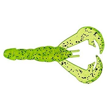 Strike King Lure Rage Tail Craw, Chartreuse Pepper RGCRW-52, New - Image 1