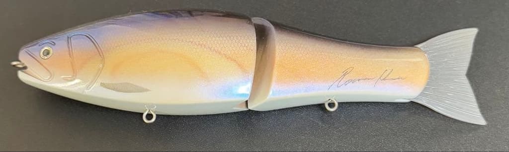 Roman Made 2-Pack Swimbait Jointed Big Bait 20cm Green Pink Orange - Image 6