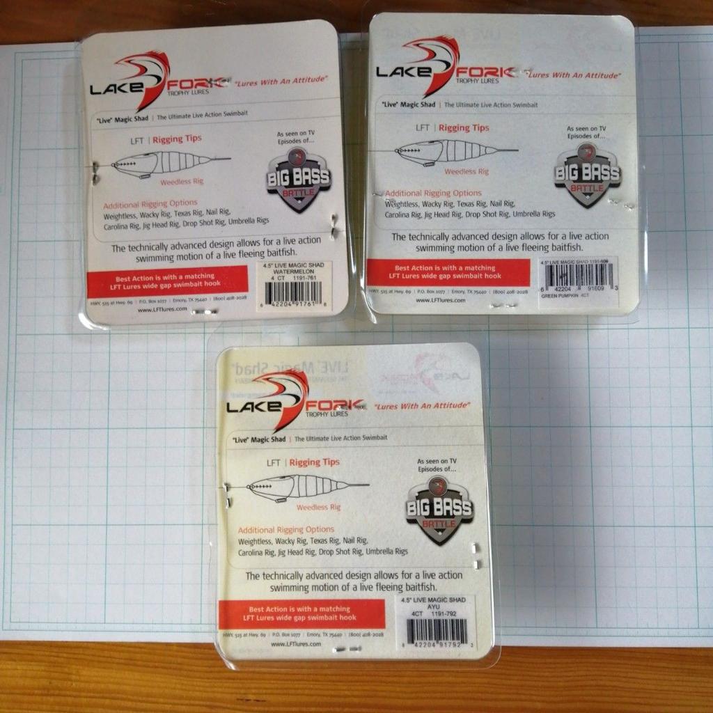 ChatterBait Lake Fork Live Magic Shad - Image 5