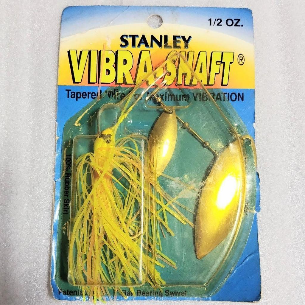 Stanley Vibra Shaft 1/2OZ Spinnerbait Double Willow ⑤ - Image 1