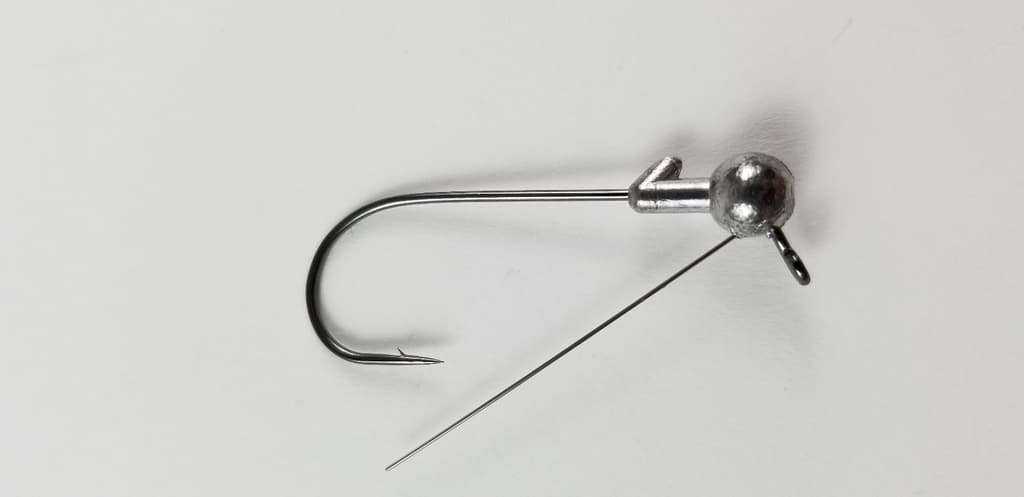 12 - 1/4oz 3/0 Painted Weedless Jigheads FLATEYE Grub Head Swimbait Umbrella Rig - Image 8