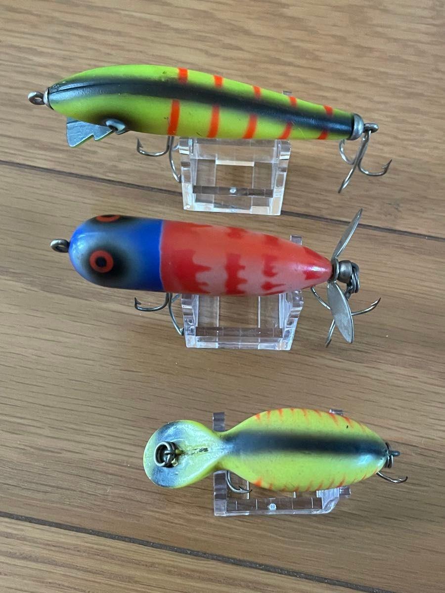 Heddon Balsa 50 and other topwater lures and Owner Trout #3000 Tackle Box Set - Image 20
