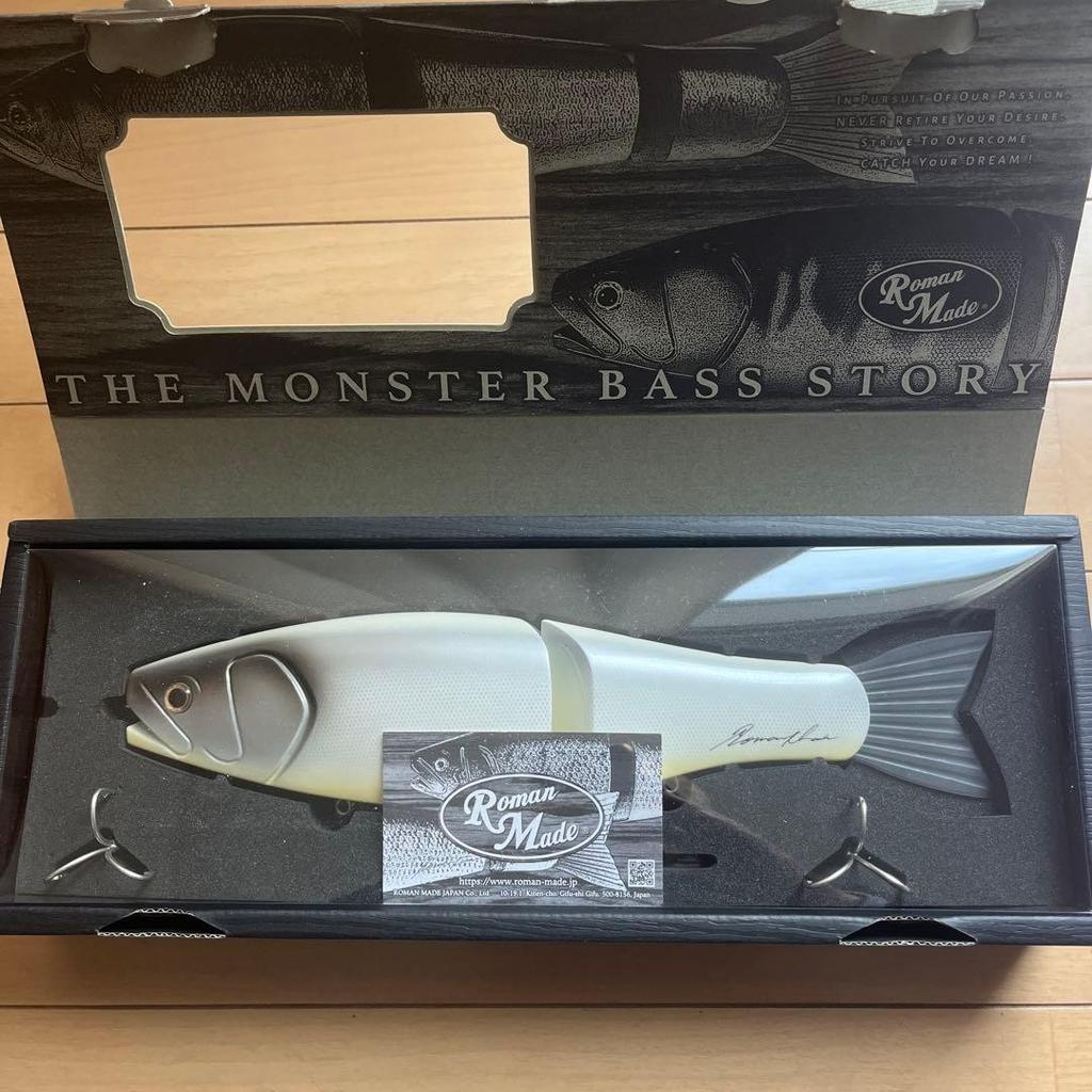 Roman Made THE MOTHER White Snake Rare Color Swimbait Lure Freshwater Saltwater - Image 1