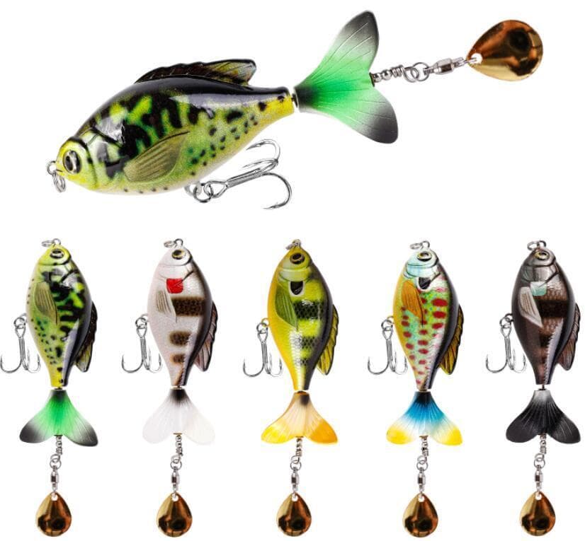 5PCS Trolling Fishing Lure Jointed Swimbait Hard Artificial Crankbait Minnow Sea - Image 1