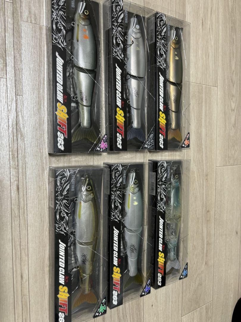 GAN CRAFT JOINTED CLAW SHIFT 263 Ayu Life Series 5 Types + 1 Secret Swimbait - Image 1