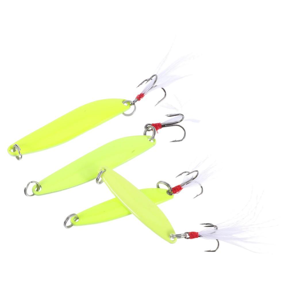 4 Pcs Glow in The Dark Fishing Lures Artificial Bait Accessories - Image 2