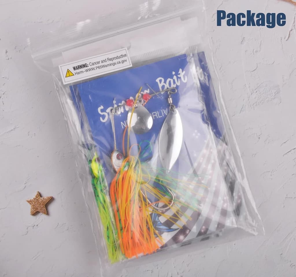 Multicolor Buzzbait Spinnerbait Kit - Perfect for -Round Fishing Adventures - Image 9