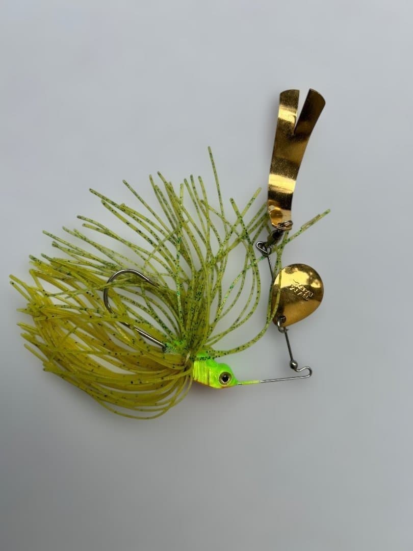 Fishing Lure Daiwa spinnerbait green yellow - Image 2
