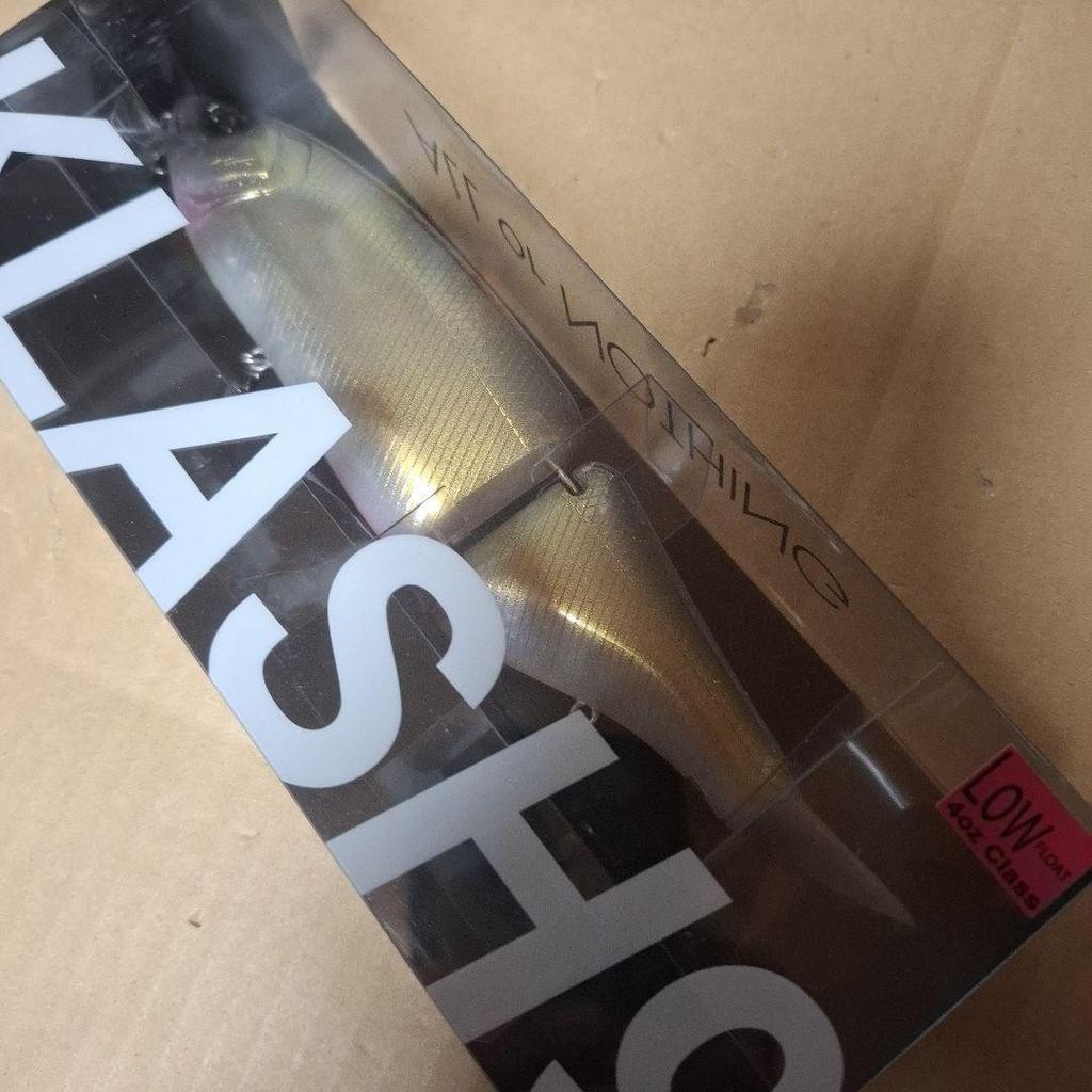 DRT KLASH 9 88 Bass Boat Limited Color Set Matte Purple Ayu King Smelt Swimbait - Image 6