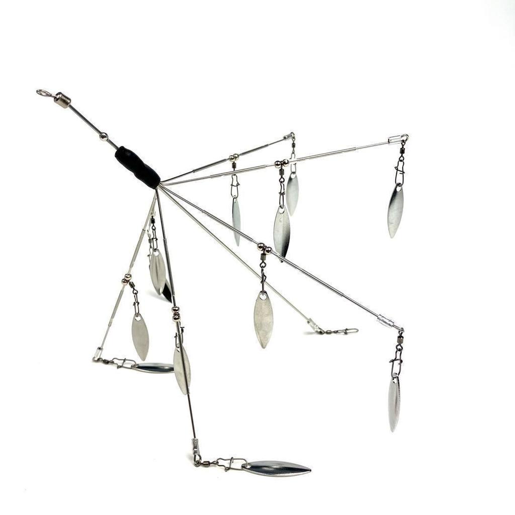 Alabama Rig Ghost Wire No Blades Used Lure Fishing Equipment - Image 2