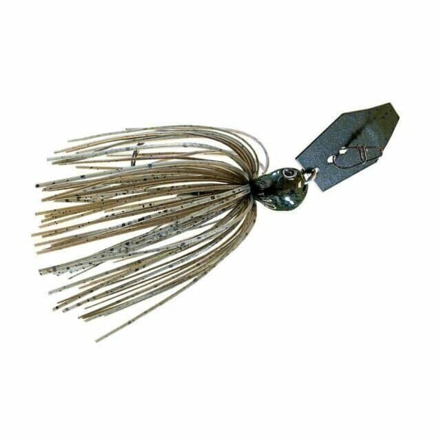 Z Man ChatterBait Jack Hammer Bladed Swim Jig 3/8 Oz Green Pumpkin CBJH38-07 - Image 2