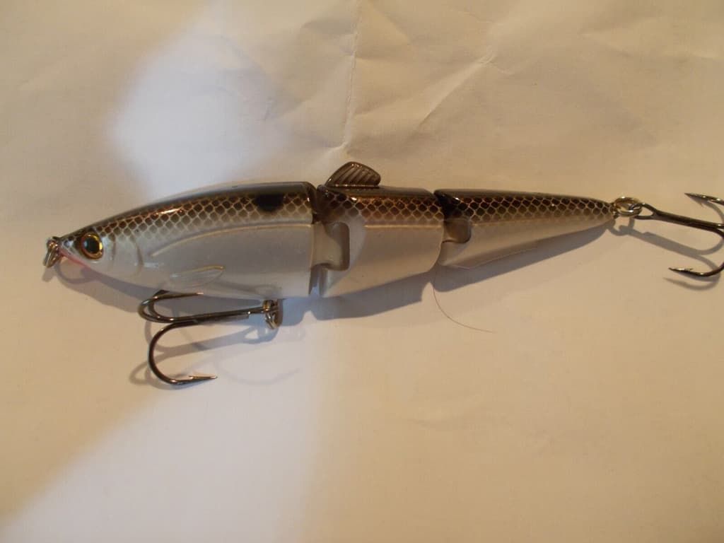Strike King Sexy Swimmer Jointed Swimbait Fishing Lure free fast shipping - Image 1