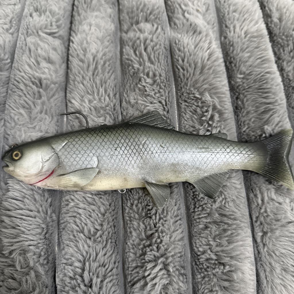 Baitsmith OG  ” kokanne H  swimbait 9” SUPER RARE Red Gills - Image 5