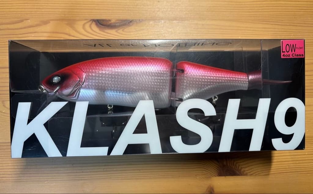 DRT KLASH9 Low Swimbait Big Bass Red Freshwater Saltwater Fishing Lure - Image 1
