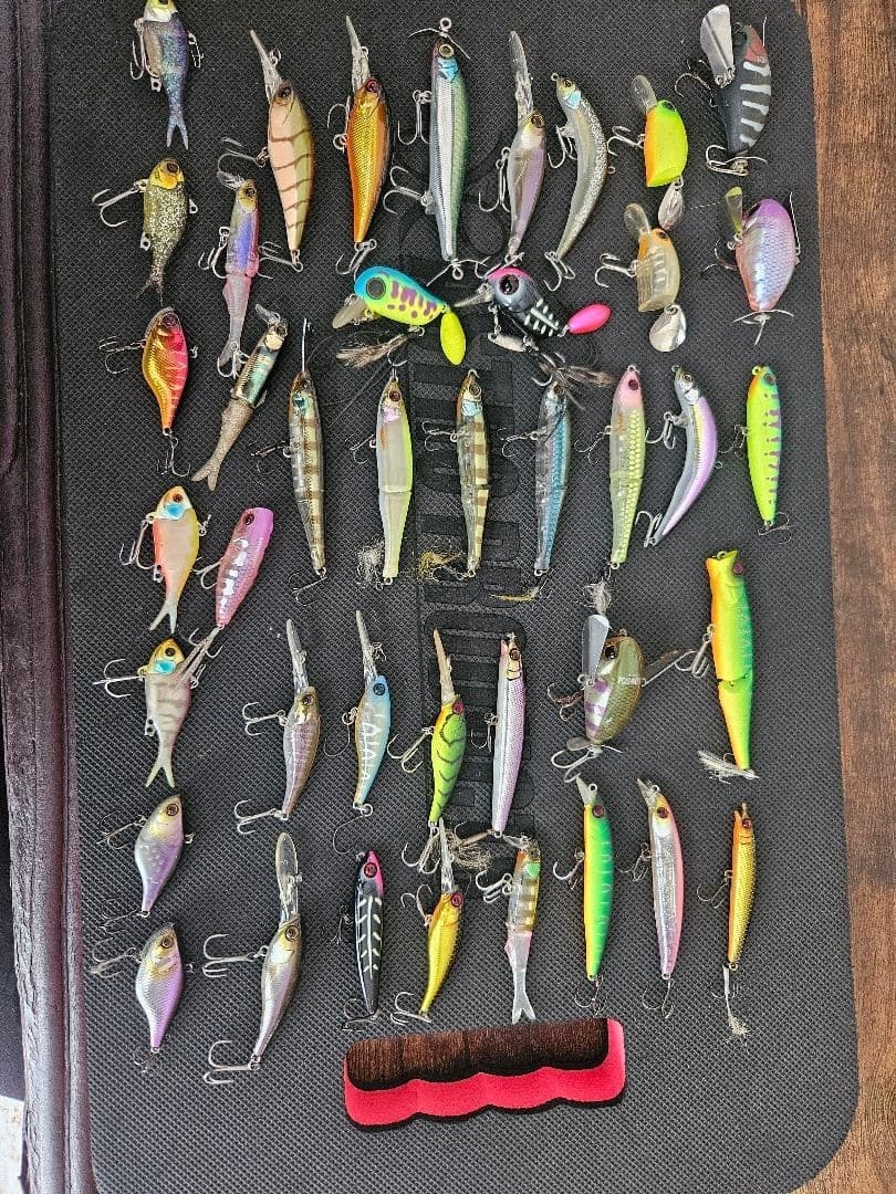 JACKALL Topwater Lure Collection, 40+ Pieces, Fishing Accessories, Japan - Image 1
