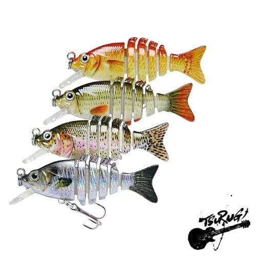 TRUSCEND Fishing Lures for Freshwater and Saltwater Lifelike Swimbait for Bass - Image 1