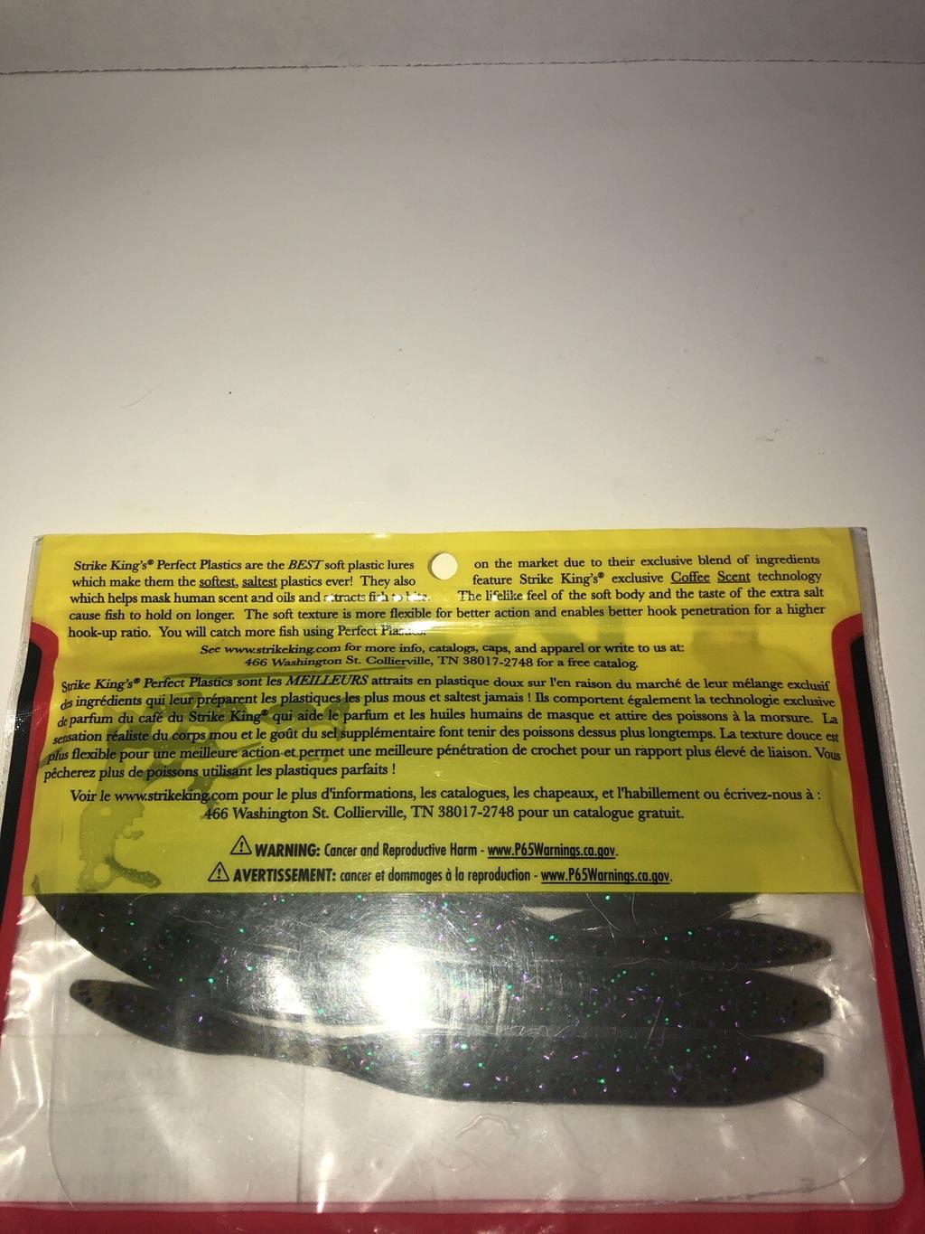  Strike King Fishing Perfect Plastics 5" Dream-Brand New-SHIPS N 24 HOURS - Image 8