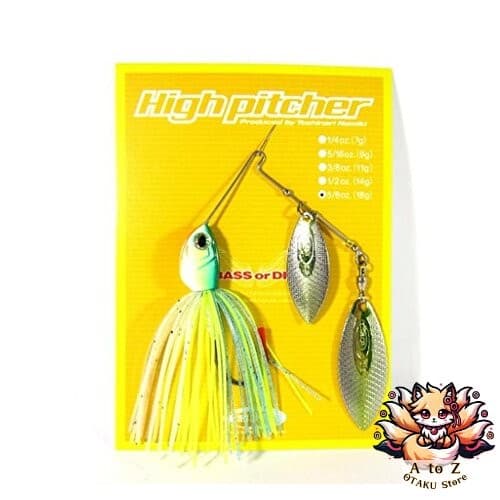 NEW OSP High Pitcher 1/2oz Spinnerbait DW S61 Ghost Chart Blue Back Color - Image 1