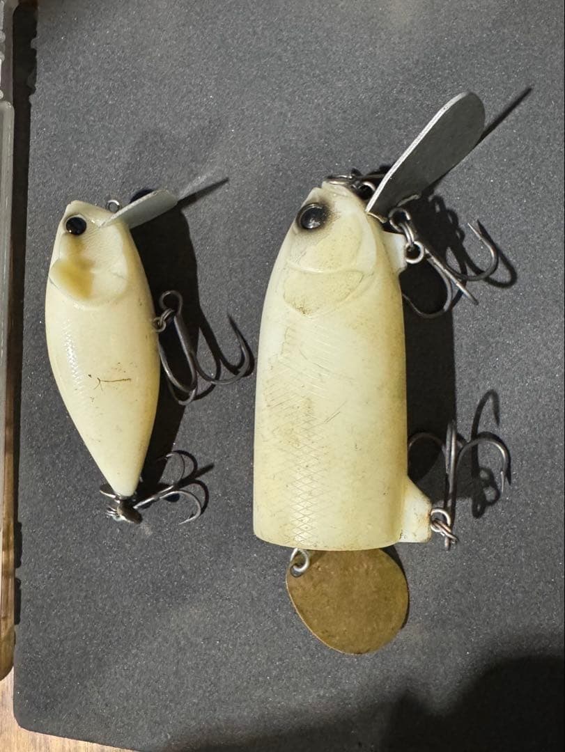 Killer D Scratch Bone Set Bone Color Fishing Accessories Raid Japan - Image 1
