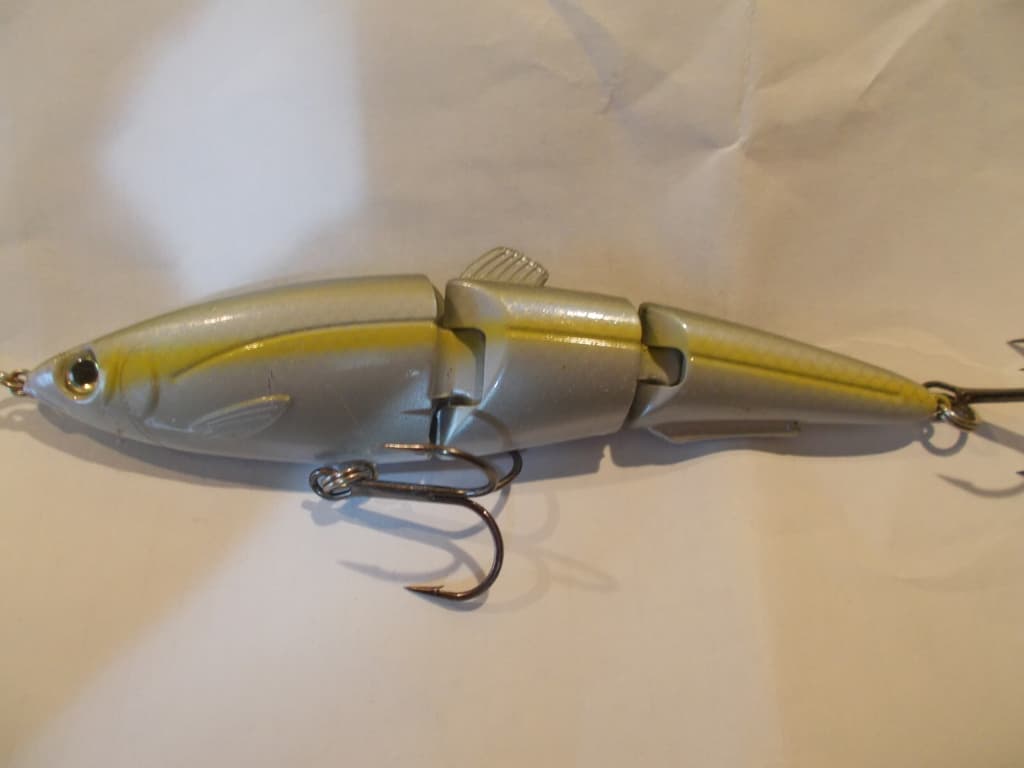 Strike King Sexy Swimmer Jointed Swimbait Fishing Lure free fast shipping - Image 1