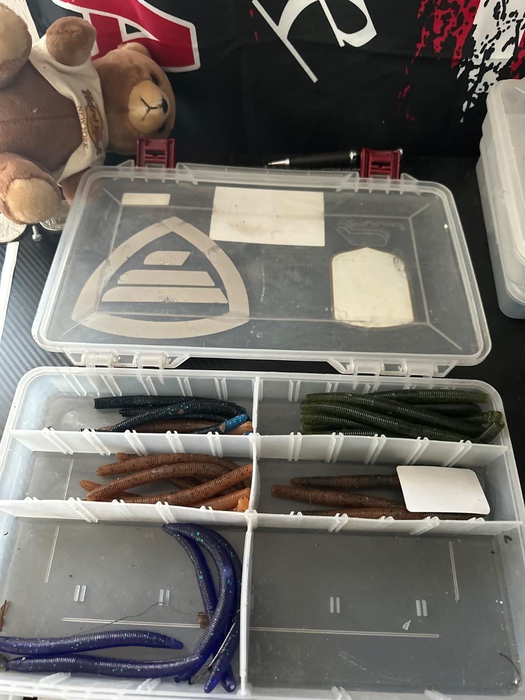 Large Fishing Tackle Lot Lures Soft Plastics Jigs Tackle Boxes - Image 7