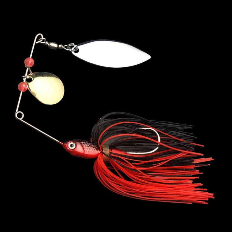 Bass Fishing Lures Spinner Baits Hard Metal Spinnerbait Buzzbait Swimbait Jigs - Image 7