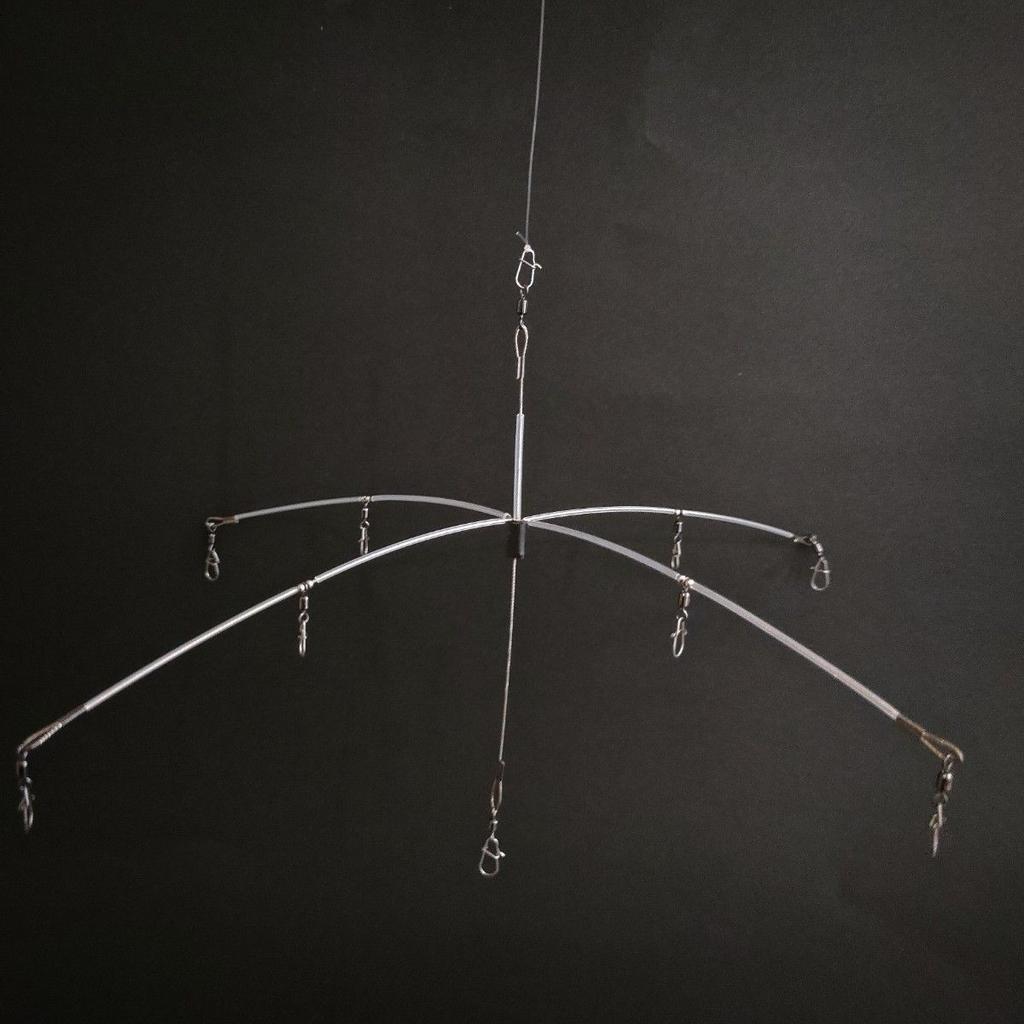 FALK Spalo FA 5-Arm Alabama Rig Soft Wire Fishing Lure Unattached Condition - Image 1