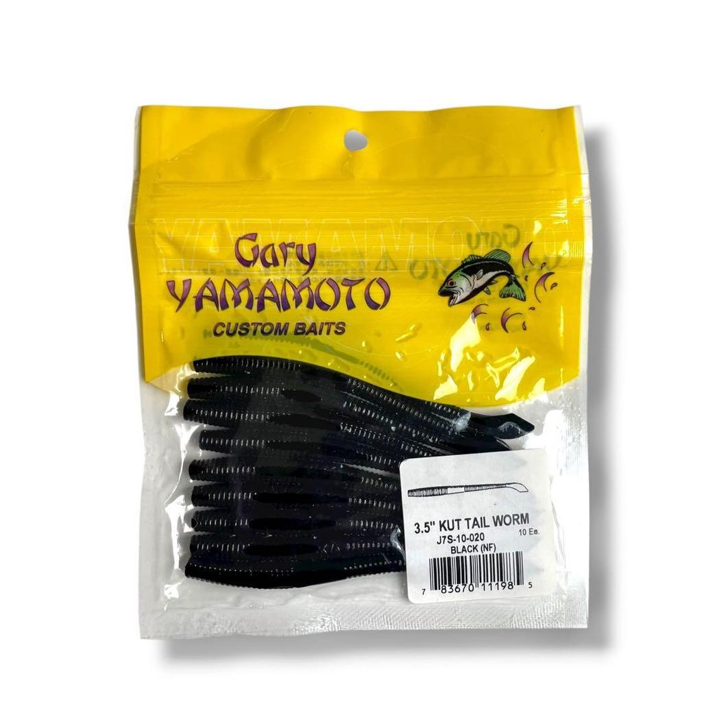 Unopened Gary Yamamoto 3.5-inch Worm Set of 2 for Black Bass Fishing Japan Lure - Image 5