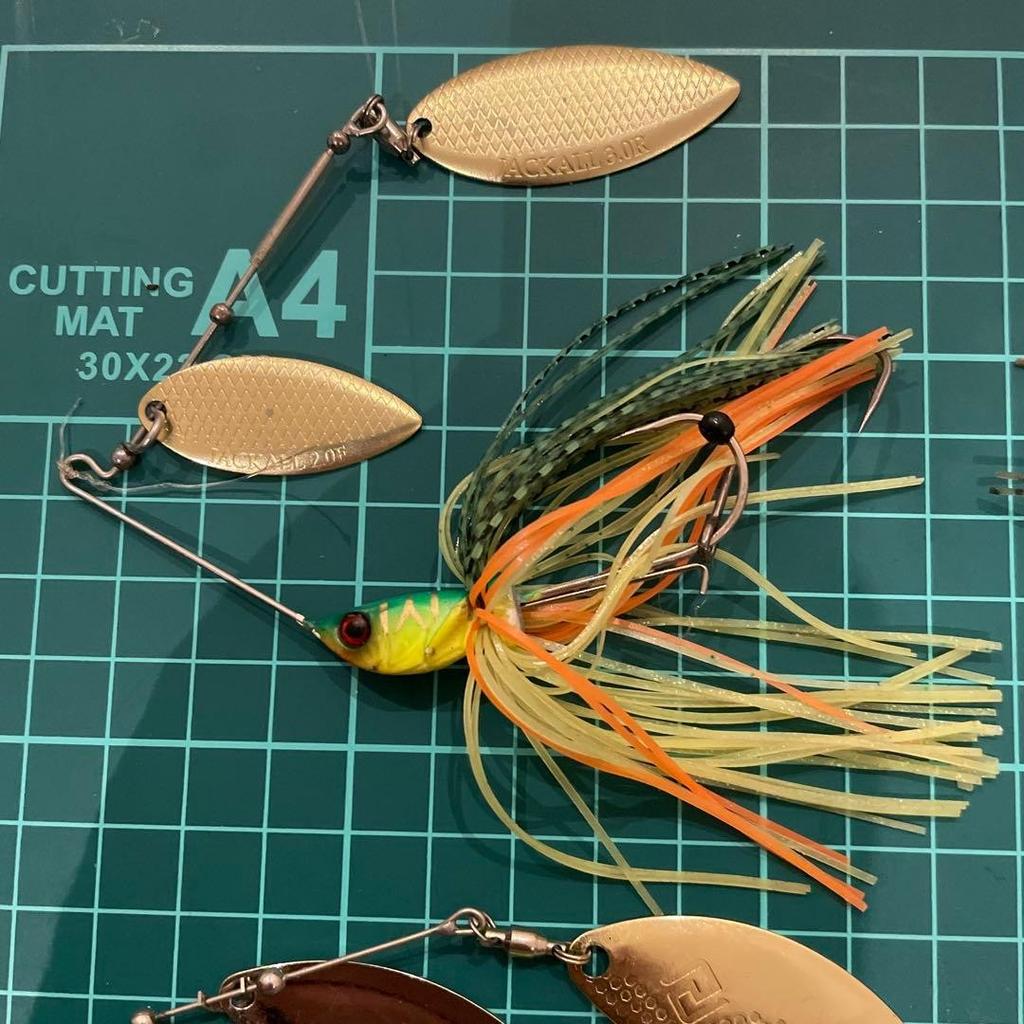 Jackson, Raid Japan, Depth, Mibro Spinnerbait Set, Hard Lure, Fishing Gear - Image 2