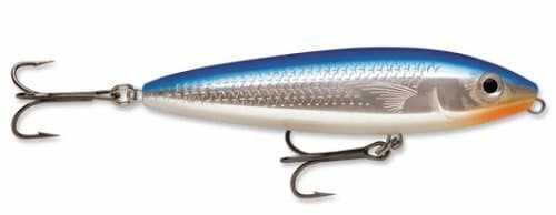 Rapala Skitter Walk 08 Fishing Lure, Blue Mullet - Image 1