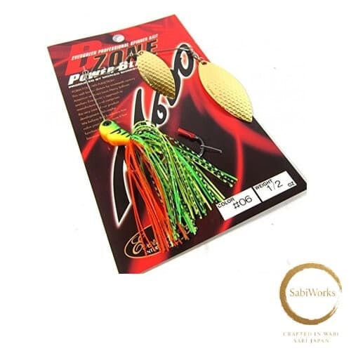 New Evergreen D-Zone Power Blade Double Willow Leaf 1/2 oz Hot Tiger #06 - Image 1