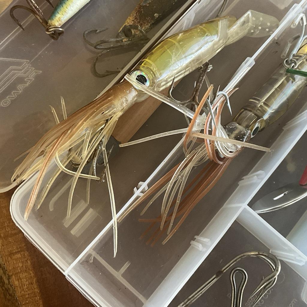 Saltwater Big Game Offshore Marlin, Maui, Wahoo, Dorado,Tuna Lures and Case - Image 8